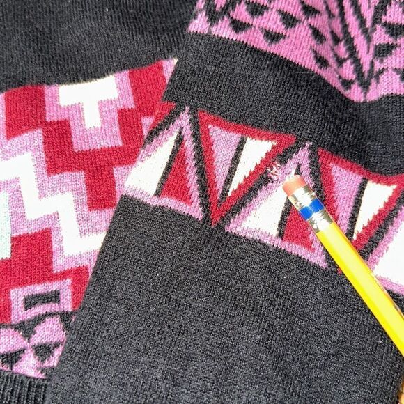 NOLLIE AZTEC PATTERN cardigan size xs - Picture 4 of 12